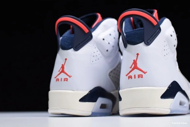 HYPE 384664-104 Infrared White Jordan 6 Air 23-Neutral Retro Tinker Grey-Sail 0812